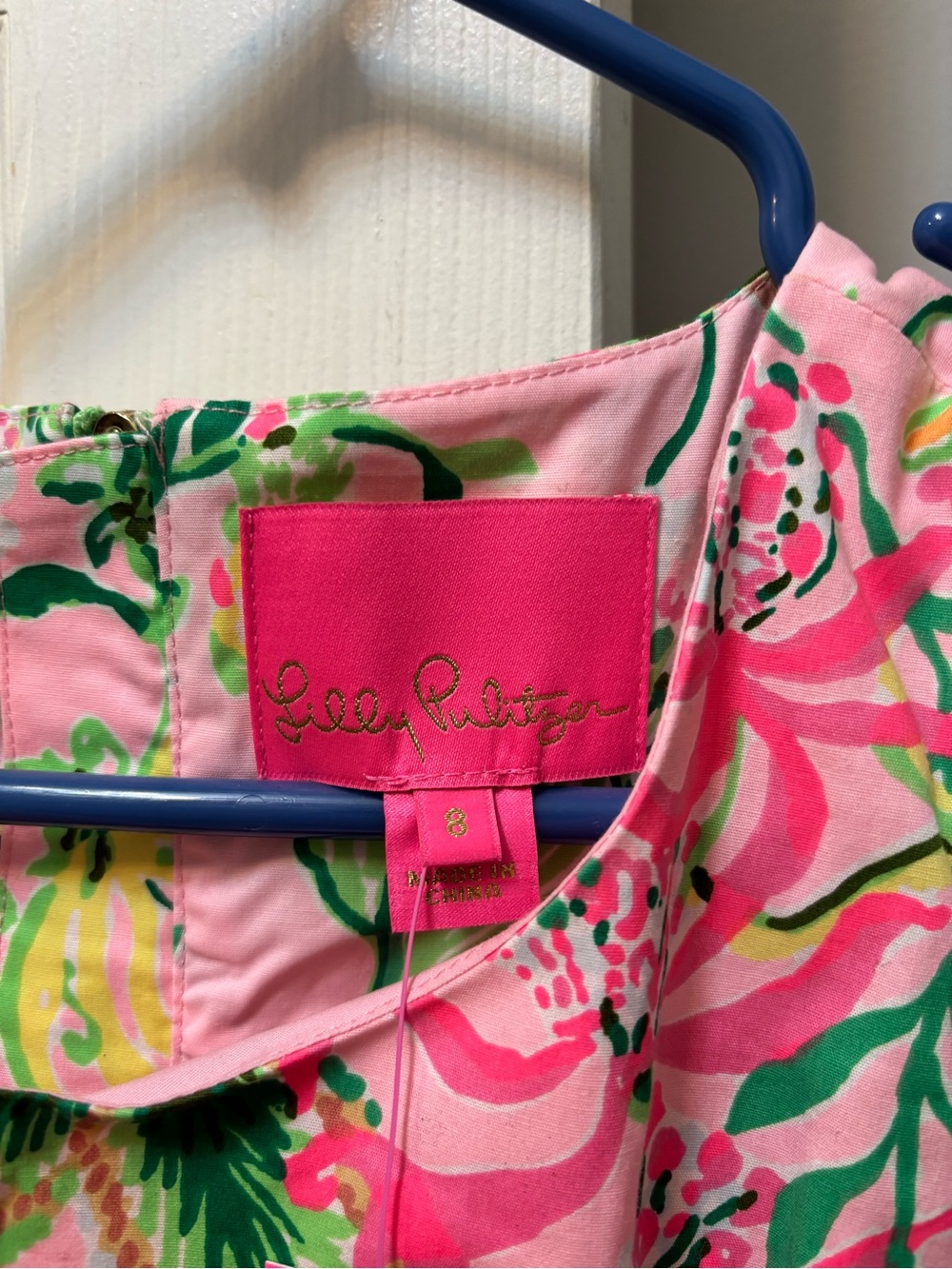 Lilly Pulitzer Pink Multi Floral Shift Dress - Picture 3 of 8
